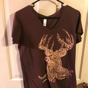 New never worn deer print shirt carhartt style.